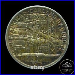 1936 S Bay Bridge Commemorative Silver Half Dollar PCGS MS66 Natural Grey Luster