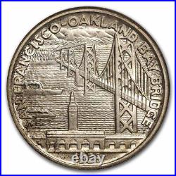 1936-S Bay Bridge Half Dollar MS-64 NGC CAC (Fatty Holder) SKU#287163