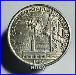 1936 S Bay Bridge Half Dollar, Silver Commemorative -0503