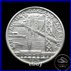 1936 S Bay Bridge San Francisco Commemorative Silver Half Dollar Choice BU