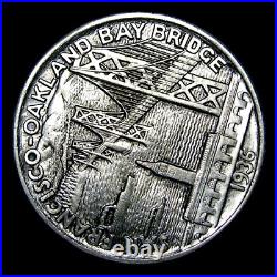 1936-S Bay Bridge Silver Commemorative Half Dollar - Gem BU+ Coin - #316D