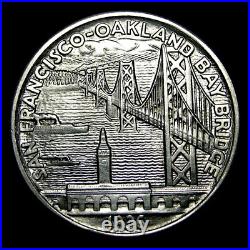 1936-S Bay Bridge Silver Commemorative Half Dollar - Gem BU+ Coin - #318D