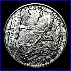 1936-S Bay Bridge Silver Commemorative Half Dollar - Gem BU+ Coin - #318D