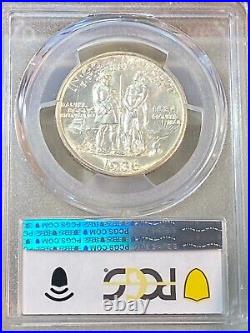 1936-S Boone Commemorative Half Dollar PCGS MS64 White Best Price on Ebay CHRC