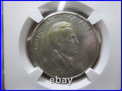 1936 S CINCINNATI SILVER Half Dollar Commemorative NGC UNCIRCULATED SCRATCHED