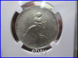 1936 S CINCINNATI SILVER Half Dollar Commemorative NGC UNCIRCULATED SCRATCHED