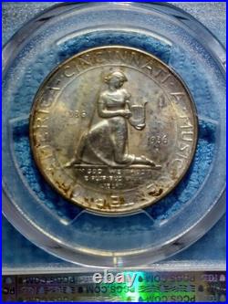 1936 S Cincinnati Commemorative Half Dollar PCGS MS64 Solid Original Luster