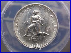 1936 S Commemorative CINCINNATI Half Dollar 50c ANACS MS60 Unc Details #235