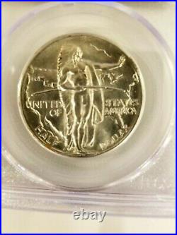 1936-S Oregon Trail Commemorative Silver Half Dollar PCGS MS65 (Old Green Label)