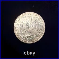 1936-S Rhode Island Silver Half Dollar Pristine Very Choice BU (15,000 Mintage)