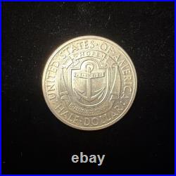 1936-S Rhode Island Silver Half Dollar Pristine Very Choice BU (15,000 Mintage)