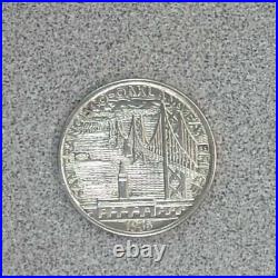 1936-S San Francisco-Oakland Bay Bridge (AU/UNC) Commemorative Half Dollar