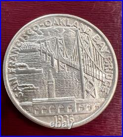 1936-S San Francisco-Oakland Bay Bridge (AU/UNC) Commemorative Half Dollar