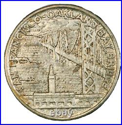 1936-S San-Francisco-Oakland Bay Bridge Opening Half Dollar PCGS MS-65