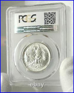 1936 S TEXAS Independence Commemorative Silver Half Dollar Coin PCGS MS i76465