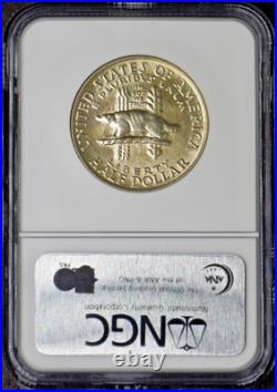 1936 Wisconsin Commemorative Half Dollar NGC MS64 Toned? COINGIANTS