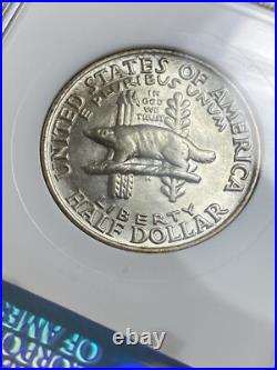 1936 Wisconsin Commemorative Silver Half Dollar 50C NGC MS 66 CAC Old Fatty Slab 1936 Wisconsin Commemorative Silver Half Dollar 50C NGC MS 66 CAC Old Fatty Slab
