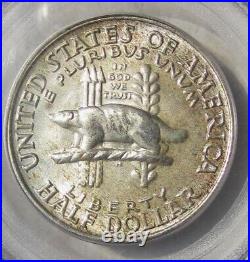 1936 Wisconsin Commemorative Silver Half Dollar 50c Pcgs Ms 66 Cac