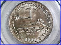 1936 Wisconsin Territorial Centennial Half Dollar (Certified MS65 by PCGS)