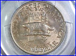 1936 Wisconsin Territorial Centennial Half Dollar (Certified MS65 by PCGS)