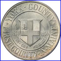 1936 York Commem Half Dollar PCGS MS65 Great Eye Appeal Strong Strike