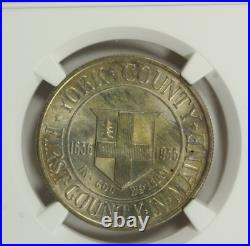 1936 York Commemorative Half Dollar NGC MS67