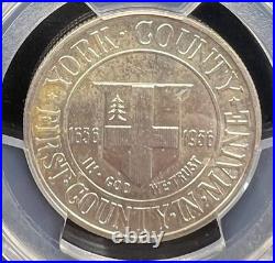 1936 York Commemorative Silver Half Dollar PCGS MS-64 Great Coin