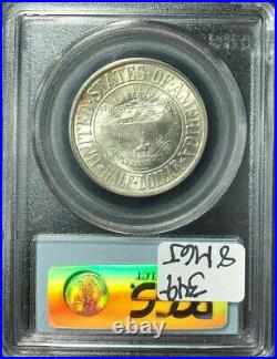 1936 York Commemorative Silver Half Dollarpcgs Ms 67 Beautiful Coin