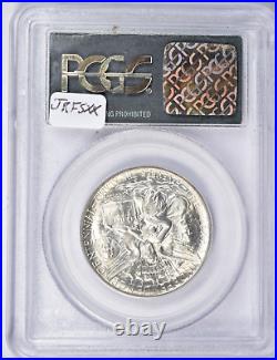 1936-d Texas Half Dollar Commemorative Nice Pcgs Ms65 Cac