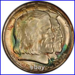 1936 long island tercentenary Silver Commemorative half dollar PCGS MS 66+ PQ