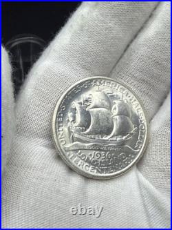 1936-p Gem Bu Ms Long Island Commemorative Half-dollar T170