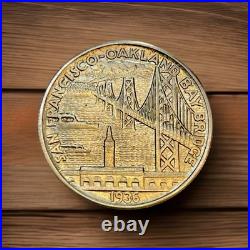 1936-s Bay Bridge Silver Commemorative Half Dollar 50c Bu RPM