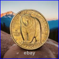 1936-s Bay Bridge Silver Commemorative Half Dollar 50c Bu RPM