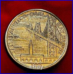 1936-s Bay Bridge Silver Commemorative Half Dollar 50c Bu RPM