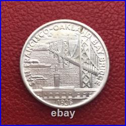 1936 s Commemorative BAY BRIDGE Half Dollar 50c US Coins Silver