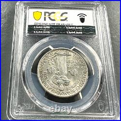 1937 50C Roanoke Silver Commemorative Half Dollar, PCGS UNC Details (80651)