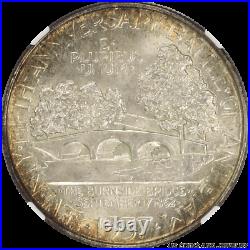 1937 Antietam Half Dollar Commemorative NGC MS66+ Golden Rim Toning