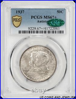 1937 Antietam, Silver Commemorative Half Dollar, White, PCGS MS 67+ CAC