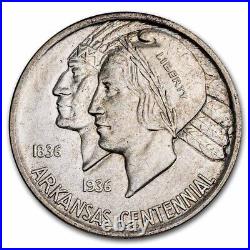 1937 Arkansas Centennial Half BU