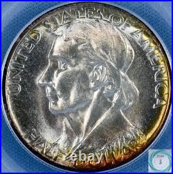 1937 Boone Commemorative 50c PCGS MS65 withCAC Big Time Eye Appeal