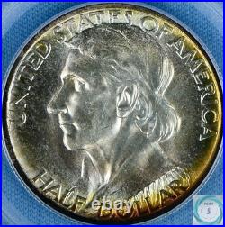 1937 Boone Commemorative 50c PCGS MS65 withCAC Big Time Eye Appeal