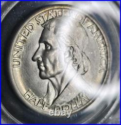 1937 Boone Commemorative Half Dollar 50c Silver PCGS MS64 OGH Old Green Holder 1937 Boone Commemorative Half Dollar 50c Silver PCGS MS64 OGH Old Green Holder