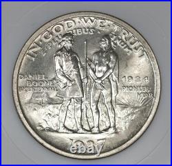 1937 Boone Commemorative Half Dollar NGC MS64 CAC in 3.0 Fatty Nice! #1EFS