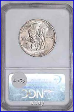1937 Boone Silver Commemorative Half Dollar Ngc Ms65