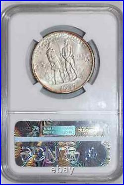 1937 Boone Silver Commemorative Half Dollar Ngc Ms65 Cac Nice Color