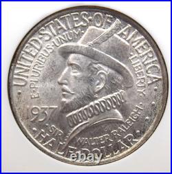 1937 Commemorative ROANOKE Half Dollar 50c NGC MS66 #003 Gem BU ECC&C, Inc