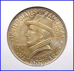 1937 Commemorative ROANOKE Half Dollar 50c Old ANACS MS65 #WE8600 Gem BU ECC&C 1937 Commemorative ROANOKE Half Dollar 50c Old ANACS MS65 #WE8600 Gem BU ECC&C