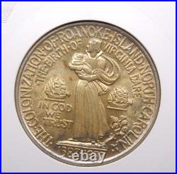 1937 Commemorative ROANOKE Half Dollar 50c Old ANACS MS65 #WE8600 Gem BU ECC&C 1937 Commemorative ROANOKE Half Dollar 50c Old ANACS MS65 #WE8600 Gem BU ECC&C
