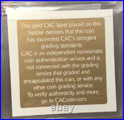 1937-D 50c PCGS MS 65 CAC Gold Oregon Commemorative Half Dollar-CAC Gold Sticker
