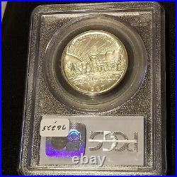 1937-D 50c U. S. Oregon Trail Commemorative Silver Half Dollar PCGS MS65